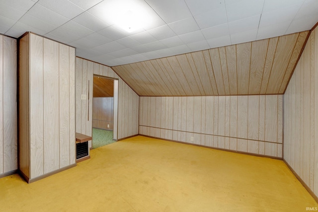 3648 E 300 S, Albion, IN 46701 - additional living space featuring carpet, baseboards, and wooden walls