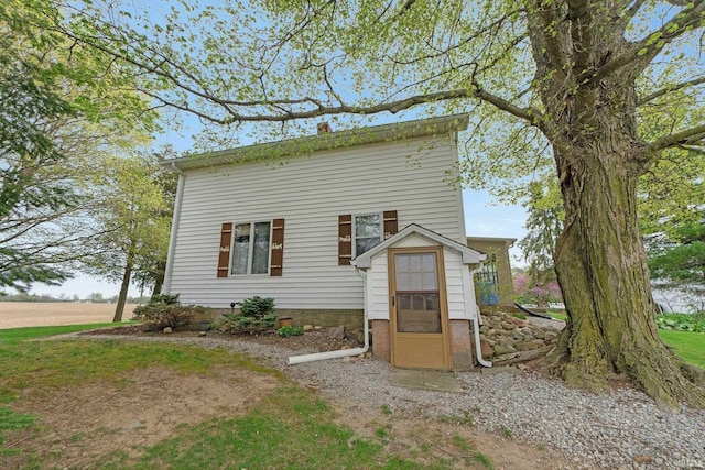 3648 E 300 S, Albion, IN 46701 - back of house featuring a chimney