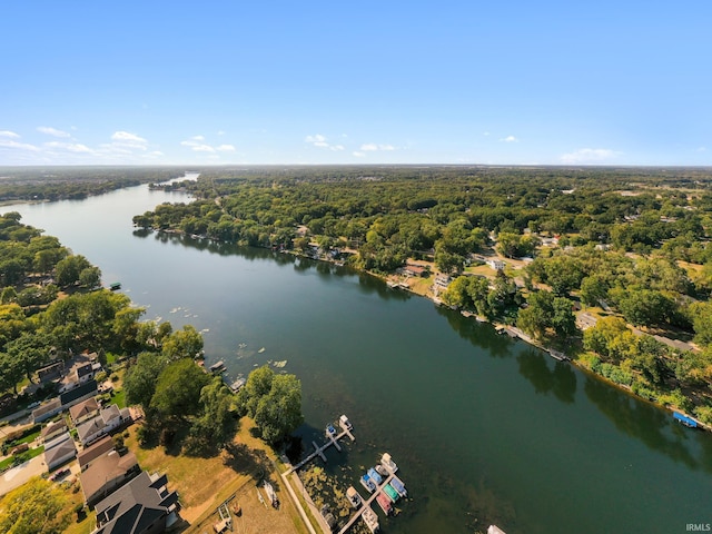 10140 Jefferson Rd, Osceola, IN 46561 - aerial view of a heavily wooded area and a nearby body of water
