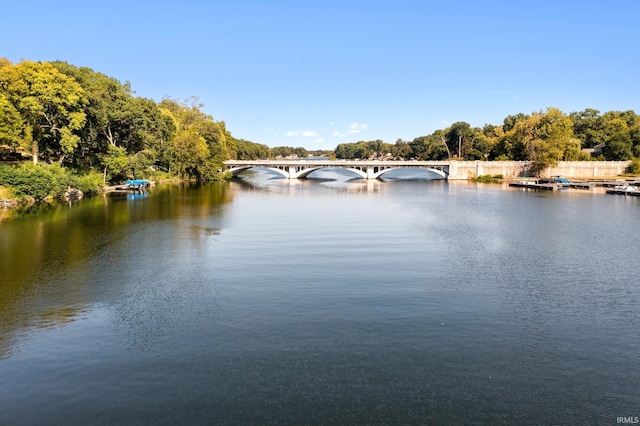 10140 Jefferson Rd, Osceola, IN 46561 - water view featuring a notable bridge