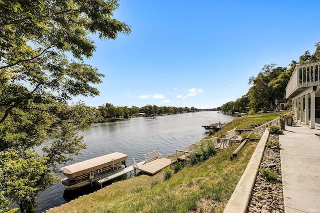 10140 Jefferson Rd, Osceola, IN 46561 - dock with a water view