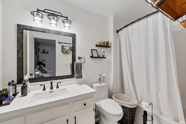 1308 Tedlee Dr, Kokomo, IN 46901 - bathroom with toilet and vanity