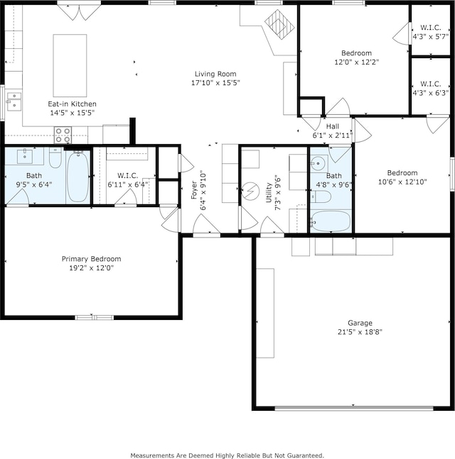 1308 Tedlee Dr, Kokomo, IN 46901 - home floor plan