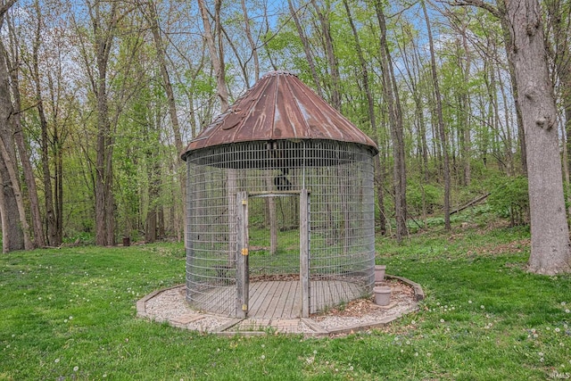 5480 E 900 N, Syracuse, IN 46567 - view of outdoor structure featuring an outbuilding