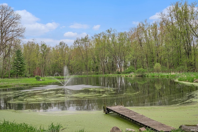 5480 E 900 N, Syracuse, IN 46567 - surrounding community with a water view and a forest view