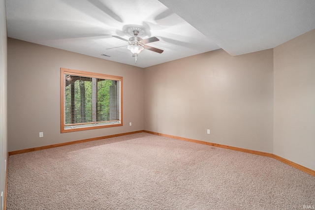 51205 County Road 25th Rd, Bristol, IN 46507 - carpeted spare room featuring baseboards and ceiling fan