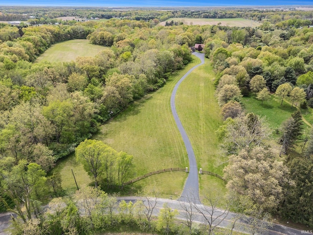 51205 County Road 25th Rd, Bristol, IN 46507 - bird's eye view of a forest