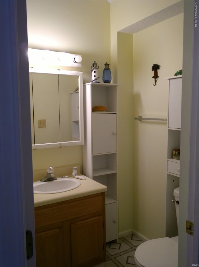 4068 E Eagle Bay Dr Unit 46, Bloomington, IN 47401 - half bath featuring toilet and vanity