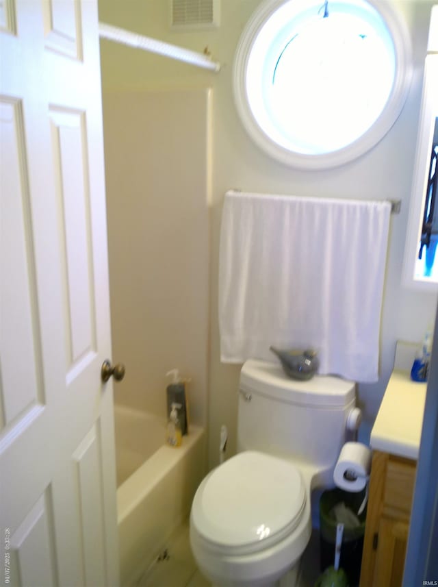4068 E Eagle Bay Dr Unit 46, Bloomington, IN 47401 - full bath featuring vanity and toilet