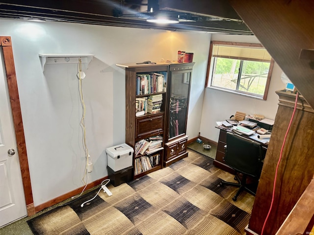 4203 Logansport Rd, Logansport, IN 46947 - bedroom with an office area and baseboards