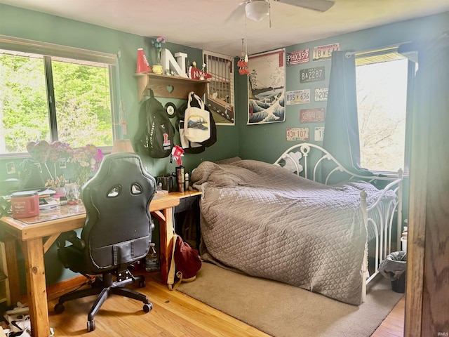 4203 Logansport Rd, Logansport, IN 46947 - bedroom with wood finished floors and multiple windows