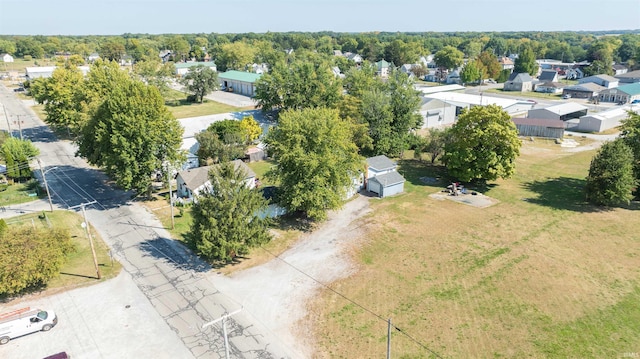 aerial perspective of suburban area