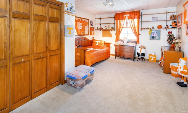 509 Mount Ashley Rd, Evansville, IN 47711 - sitting room with carpet and a drop ceiling