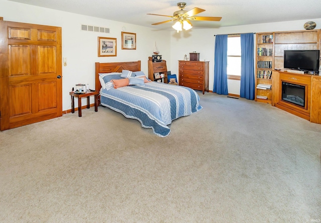 509 Mount Ashley Rd, Evansville, IN 47711 - carpeted bedroom featuring baseboards and ceiling fan