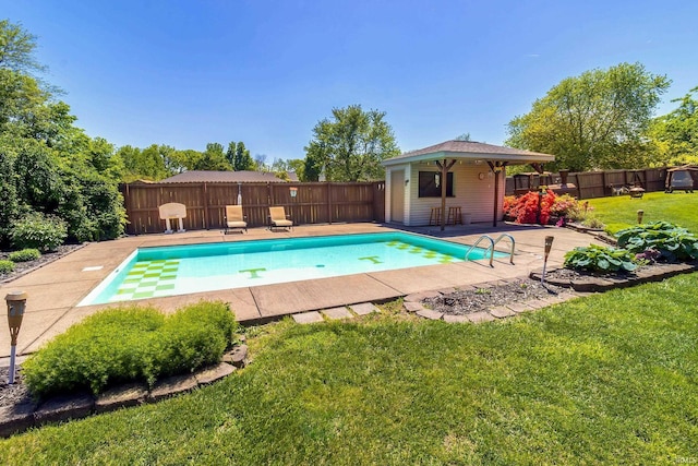 509 Mount Ashley Rd, Evansville, IN 47711 - view of pool with a patio area