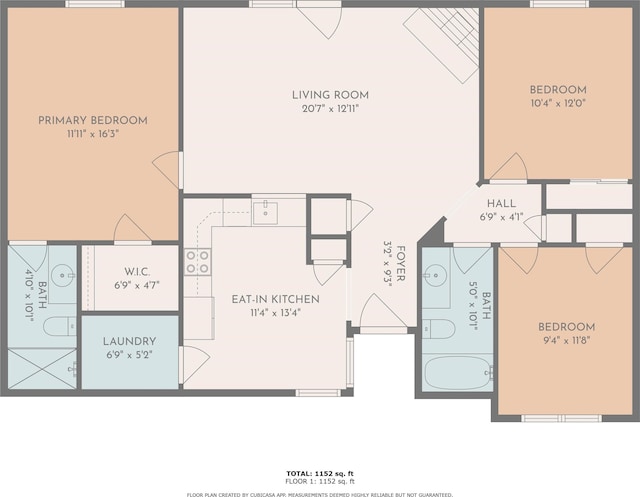 6114 Picacho Dr, Fort Wayne, IN 46825 - room layout