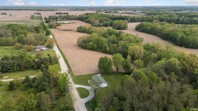 260 N 850 W-92 Rd, Pierceton, IN 46562 - aerial view of property and surrounding area featuring rural landscape