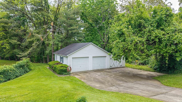300 Springhaven Dr, Evansville, IN 47710 - view of detached garage
