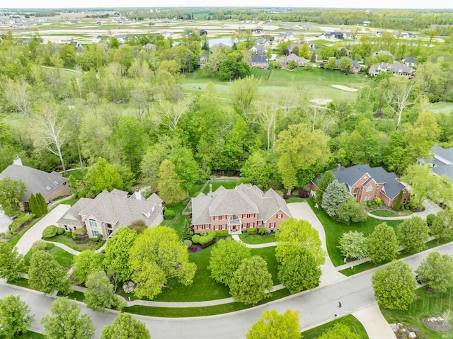 10528 Indian Ridge Dr, Fort Wayne, IN 46814 - aerial perspective of suburban area