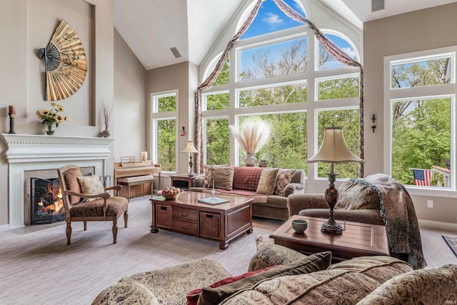 10528 Indian Ridge Dr, Fort Wayne, IN 46814 - sunroom / solarium featuring lofted ceiling
