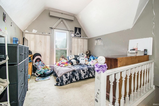 213 E Fourth St, Milford, IN 46542 - carpeted bedroom with vaulted ceiling