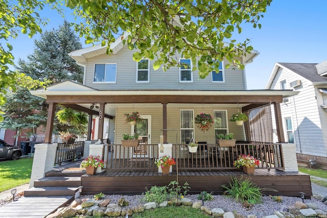 601 W Sycamore St, Kokomo, IN 46901 - view of front facade featuring covered porch