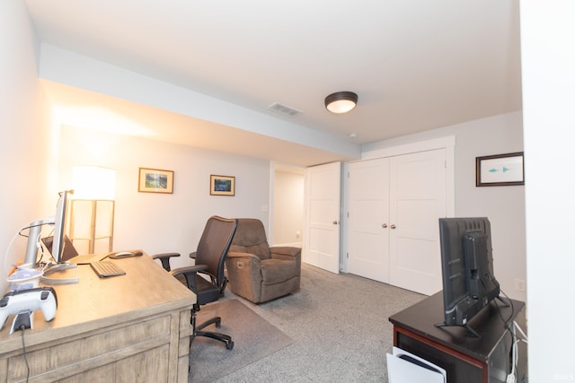 735 E Holland Dr, Bloomington, IN 47401 - view of carpeted home office