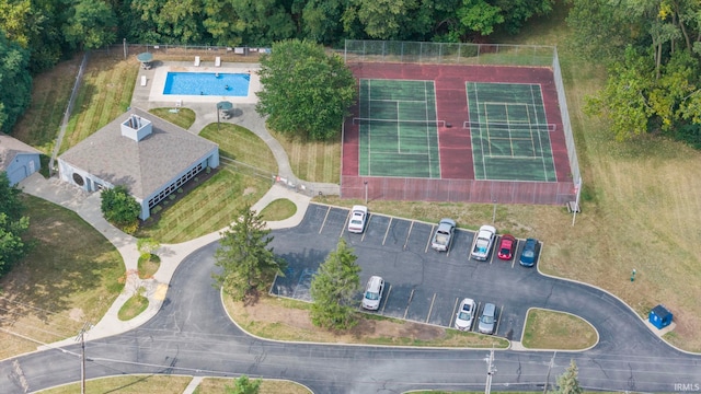 2937 Westbrook Dr Unit A-314, Fort Wayne, IN 46805 - drone / aerial view of a pool
