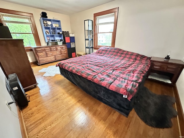 1655 Hinton Dr, Fort Wayne, IN 46808 - bedroom with light wood-style flooring and multiple windows