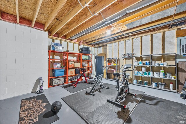 2344 E Linden Hill Dr, Bloomington, IN 47401 - view of workout room