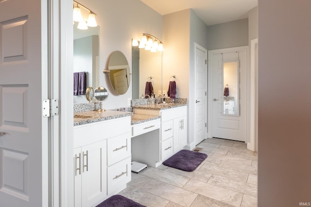 full bath with vanity