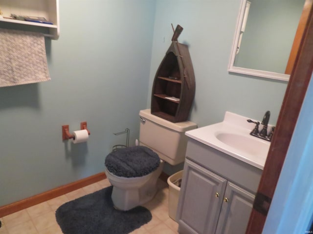 1243 Bellgrade Ave, Loogootee, IN 47553 - bathroom with toilet and vanity