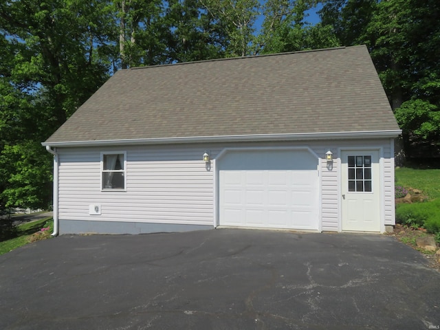 1243 Bellgrade Ave, Loogootee, IN 47553 - view of detached garage