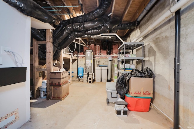 4207 Lance Ct, Kokomo, IN 46902 - storage area featuring gas water heater