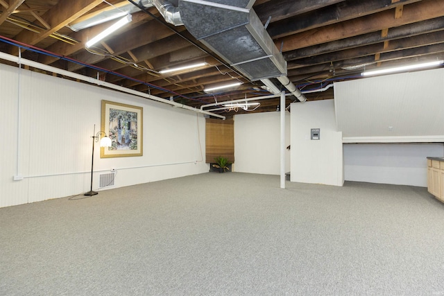 59000 Crumstown Hwy, North Liberty, IN 46554 - below grade area featuring carpet flooring