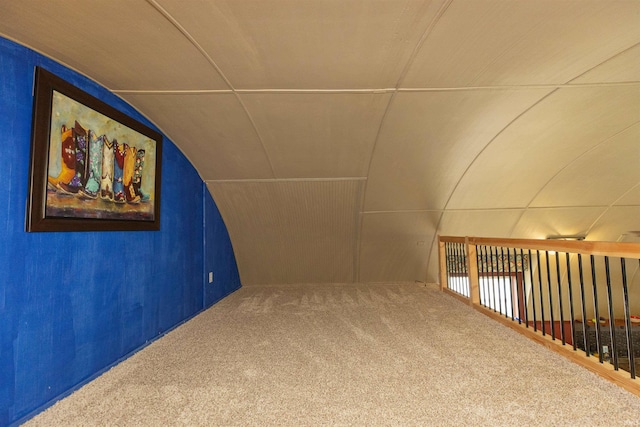 59000 Crumstown Hwy, North Liberty, IN 46554 - additional living space with carpet flooring and lofted ceiling