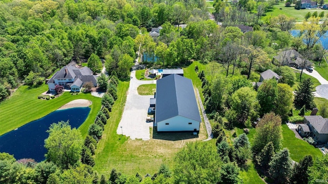 14612 Liberty Mills Rd, Fort Wayne, IN 46814 - bird's eye view of a large body of water