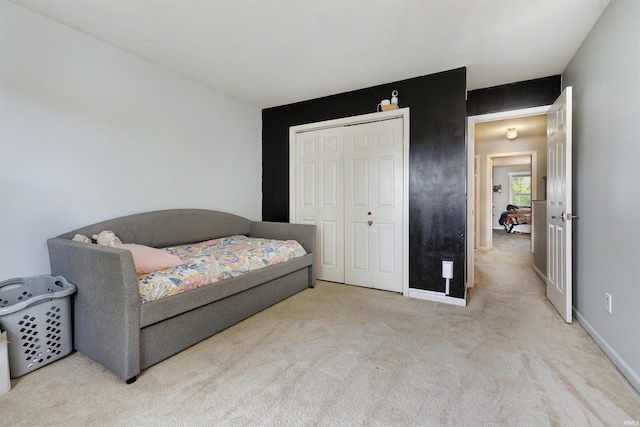 116 El Dorado Trl W, Fort Wayne, IN 46825 - carpeted bedroom with a closet and baseboards