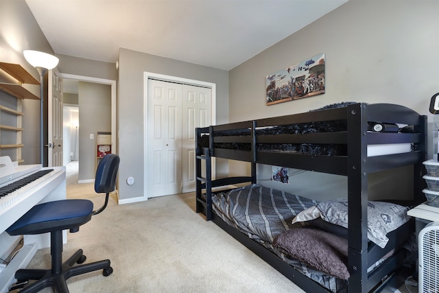 116 El Dorado Trl W, Fort Wayne, IN 46825 - carpeted bedroom with a closet and baseboards