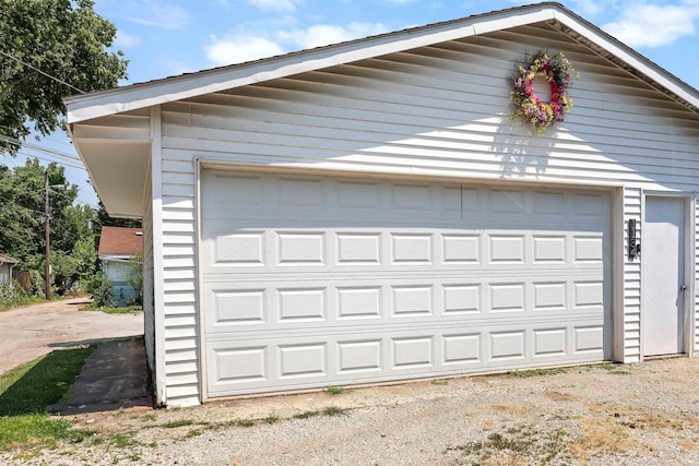 1134 N 14th St, Lafayette, IN 47904 - view of detached garage