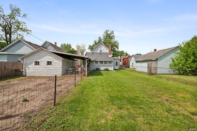 1919 Pierce St, Lafayette, IN 47904 - view of rear view of house