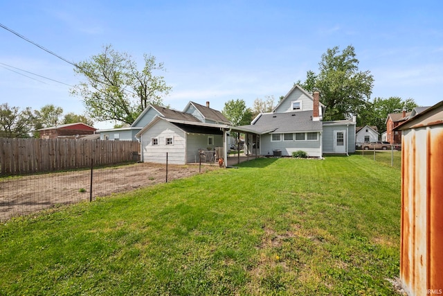 1919 Pierce St, Lafayette, IN 47904 - view of yard