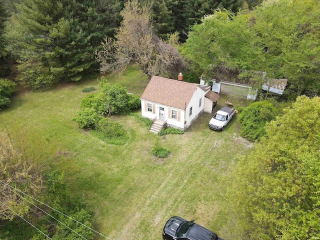 aerial view of property and surrounding area