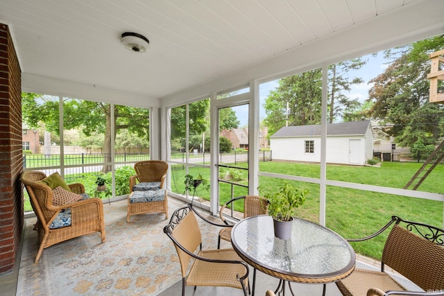 227 N Twyckenham Dr, South Bend, IN 46617 - view of sunroom / solarium