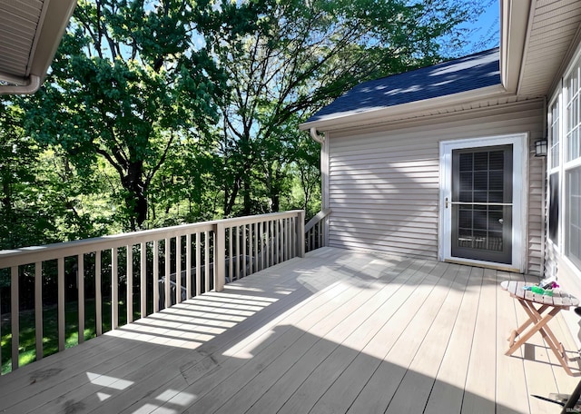 view of deck