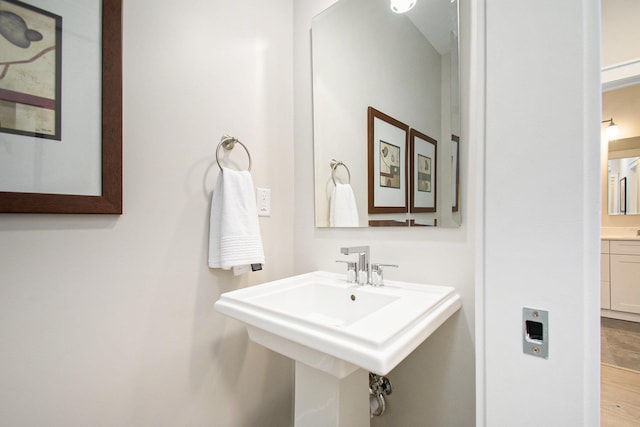 1740301W S Bend Ave, South Bend, IN 46637 - bathroom with wood finished floors