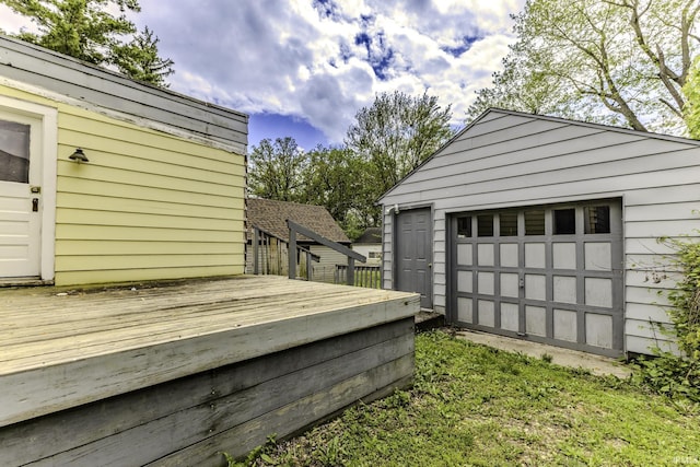 2103 S Hackley St, Muncie, IN 47302 - view of detached garage