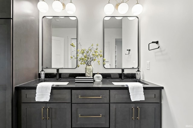 732 S Bend Ave, South Bend, IN 46617 - bathroom featuring double vanity
