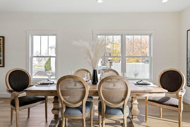 732 S Bend Ave, South Bend, IN 46617 - dining space featuring healthy amount of natural light, recessed lighting, and wood finished floors