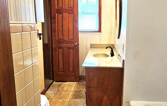 318 W Jefferson St, Chandler, IN 47610 - bathroom with vanity and toilet